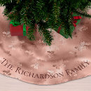 Search for rose gold tree skirts Blush pink