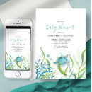 Search for star fish invitations Watercolor