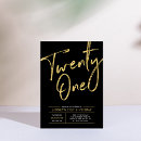 Search for chic 21st birthday invitations Simple