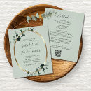 Search for front and back invitations Qr code