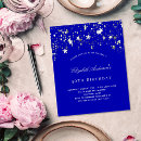 Search for white blue star invitations Stars