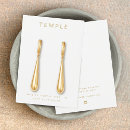 Search for modern chubby business cards Earring holder