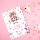 Search for garden 1st birthday invitations Elegant