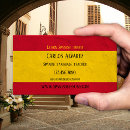 Search for spanish business cards Teacher