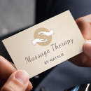 Search for massage therapy business cards Chiropractor
