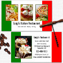 Search for italian business cards Pizzeria