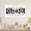 Search for engagement banners Black and white