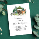 Search for wolf baby shower invitations Deer