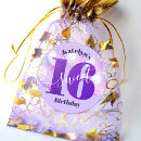 Search for sweet 16 glitter stickers Script typography