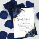 Search for blue butterfly birthday invitations Navy