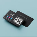 Search for black barcode business cards Your logo here