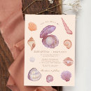 Search for seashell wedding invitations Ocean