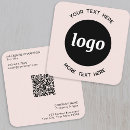 Search for black and white business cards Logo