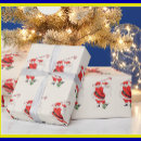 Search for gold santa wrapping paper Merry christmas