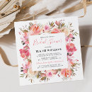 Search for salmon bridal shower invitations Watercolor
