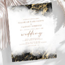 Search for black marble invitations Chic