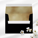 Search for black gold envelopes Classy