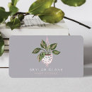Search for plant business cards Modern