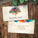 Search for help business cards Helping hands