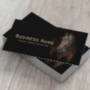 Search for veterinarian business cards Horse