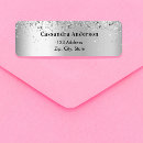 Search for silver return address labels Birthday party