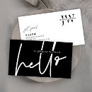 Search for monogram logo business cards Chic