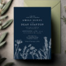 Search for navy blue and burnt orange wedding invitations For her