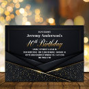 Search for formal 40th birthday invitations Elegant