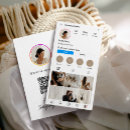 Search for instagram influencer business cards Qr code