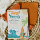 Search for surf baby shower invitations Baby on board