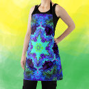 Search for purple flower aprons Hippie
