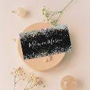 Search for black makeup artist business cards Chic