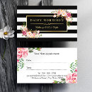 Search for beautiful appointment cards Feminine