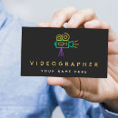 Search for cinematography business cards Camera