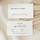 Search for business stationery Beautician