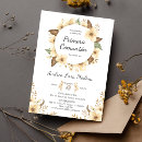 Search for yellow first communion invitations Flowers