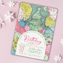 Search for tree lady invitations Pink
