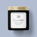 Search for beauty product labels Black and white