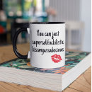 Search for funny kiss mugs Typography