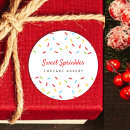 Search for sweet treats business cards Home bakery