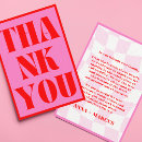 Search for bright red cards Bold typography