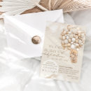Search for teddy bear hot air balloon invitations We can bearly wait