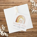 Search for boho thank you tags Rainbow