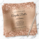 Search for copper foil invitations Faux