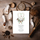 Search for dream catcher wedding invitations Native