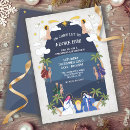 Search for nativity scene invitations Manger