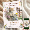 Search for are you kitten me invitations Watercolor