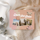 Search for pink and orange wedding save the dates Groovy