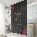 Search for burgundy and gold shower curtains Luxury