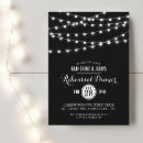 Search for backyard rehearsal dinner invitations String lights